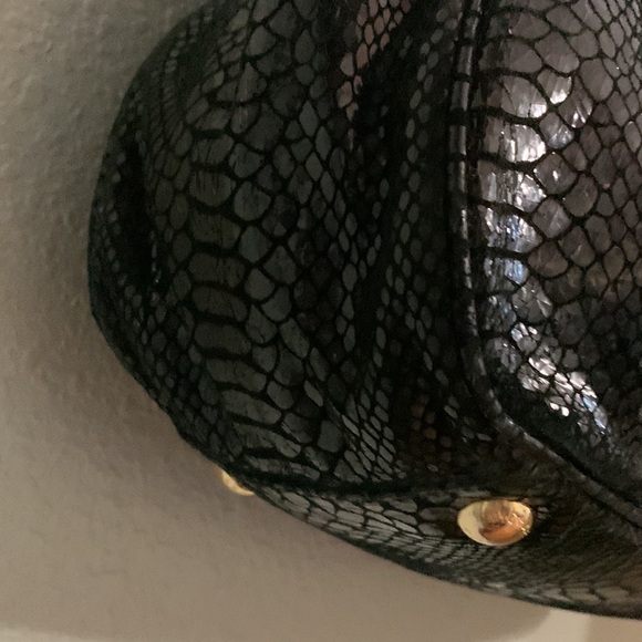 Michael, Michael Kors , black snake skin bag - Picture 5 of 9